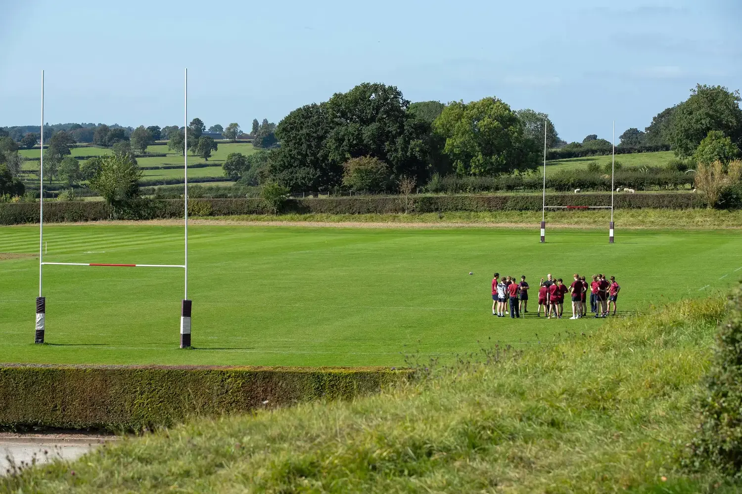 Rugby team at Denstone College